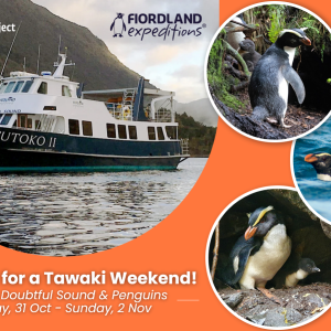 Join us for a tawaki weekend!